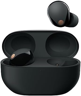 Sony WF-1000XM5 noise cancelling earbuds for subway and train commuting